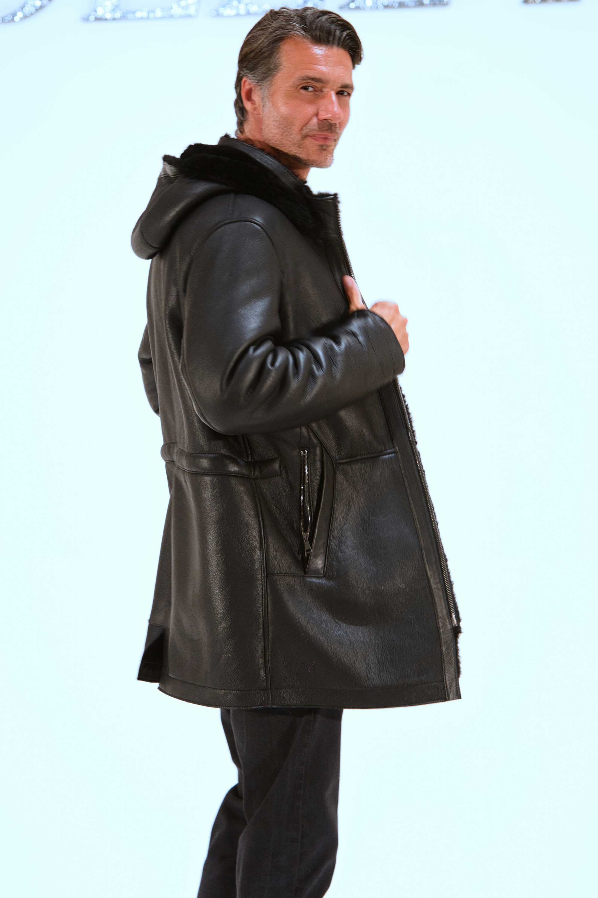 CAPPOTTO SHEARLING E PELLE CAPPOTTO SHEARLING E PELLE