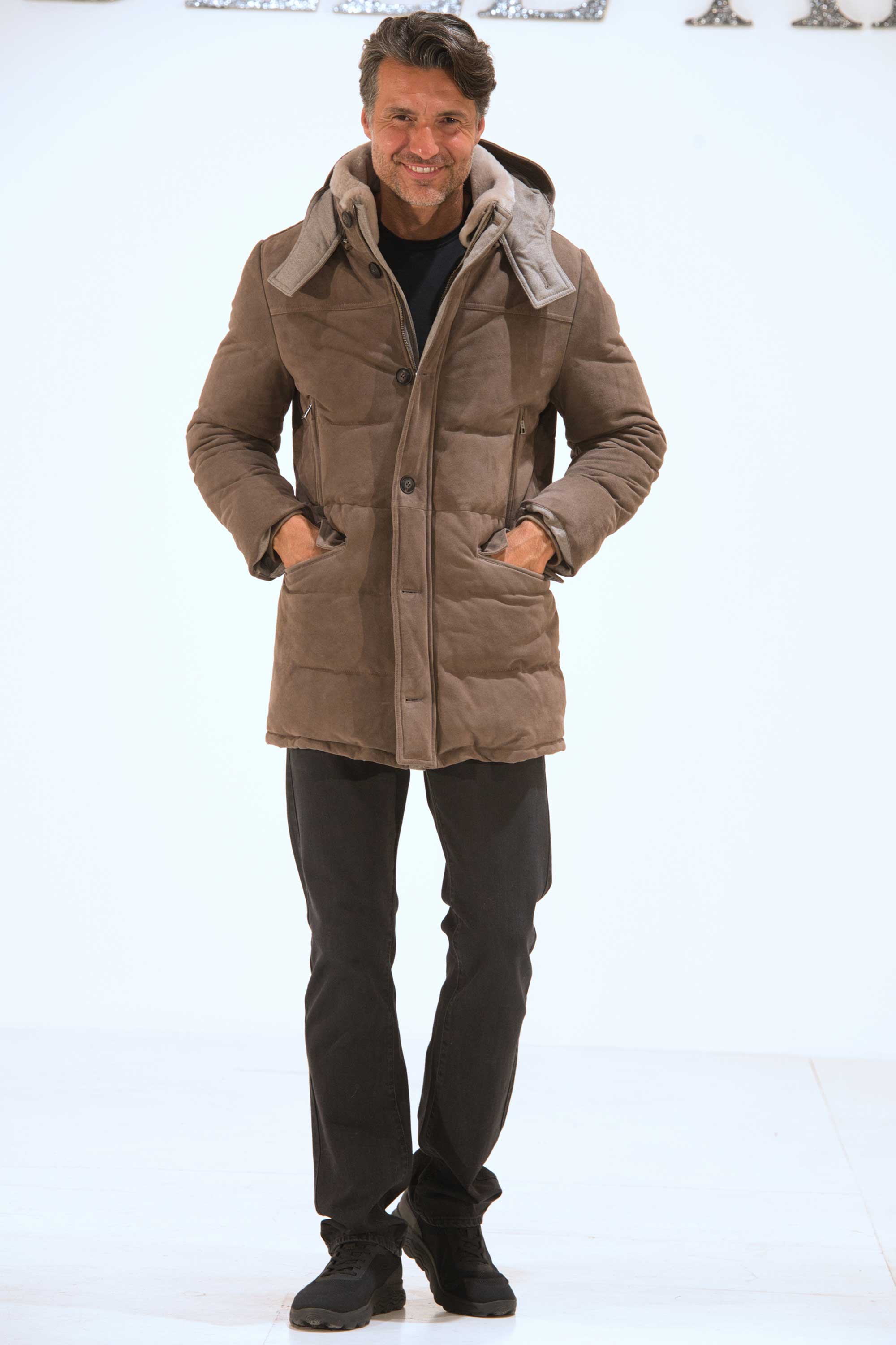 GIACCONE NABUK E SHEARLING GIACCONE NABUK E SHEARLING