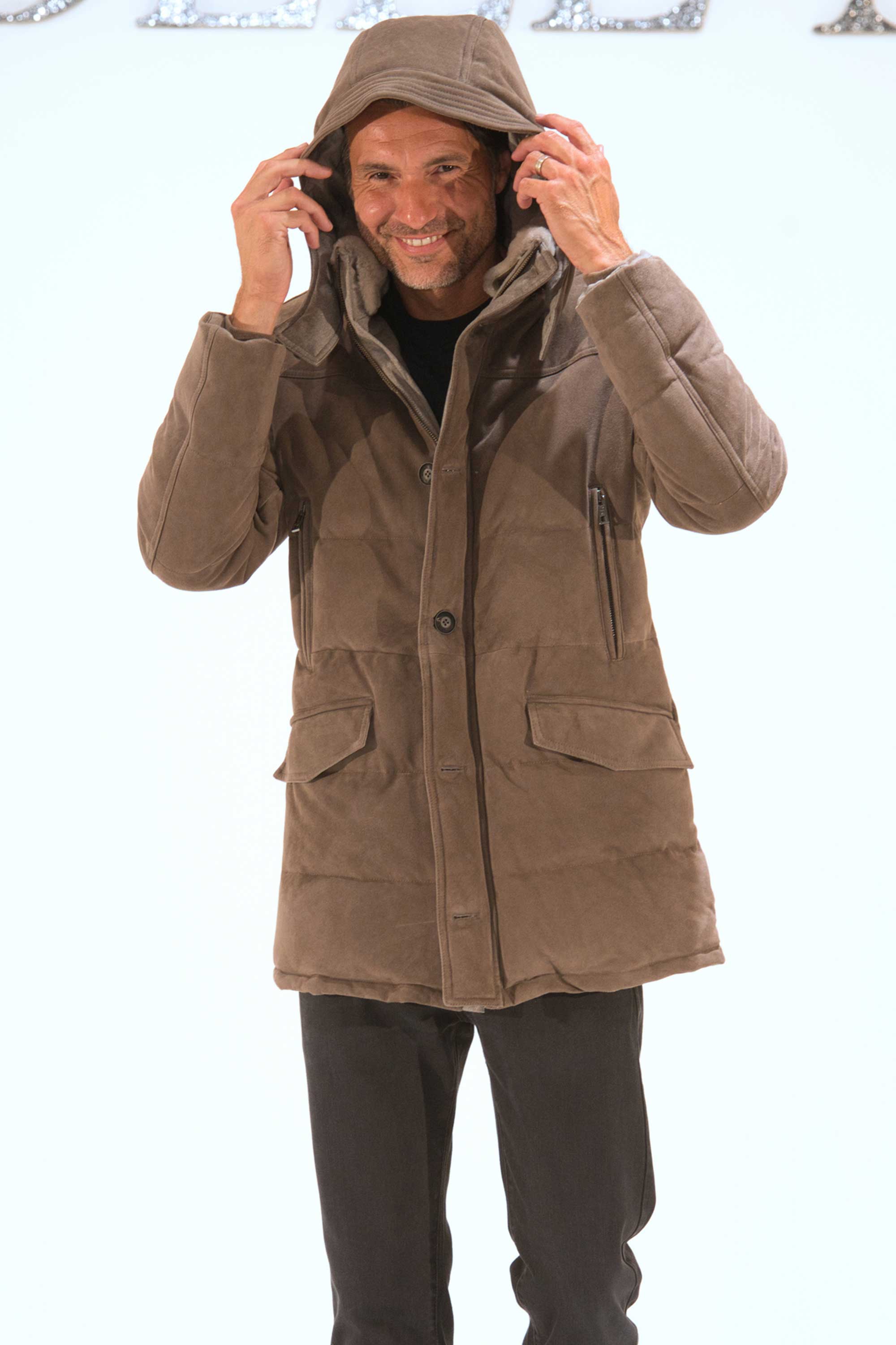 GIACCONE NABUK E SHEARLING GIACCONE NABUK E SHEARLING