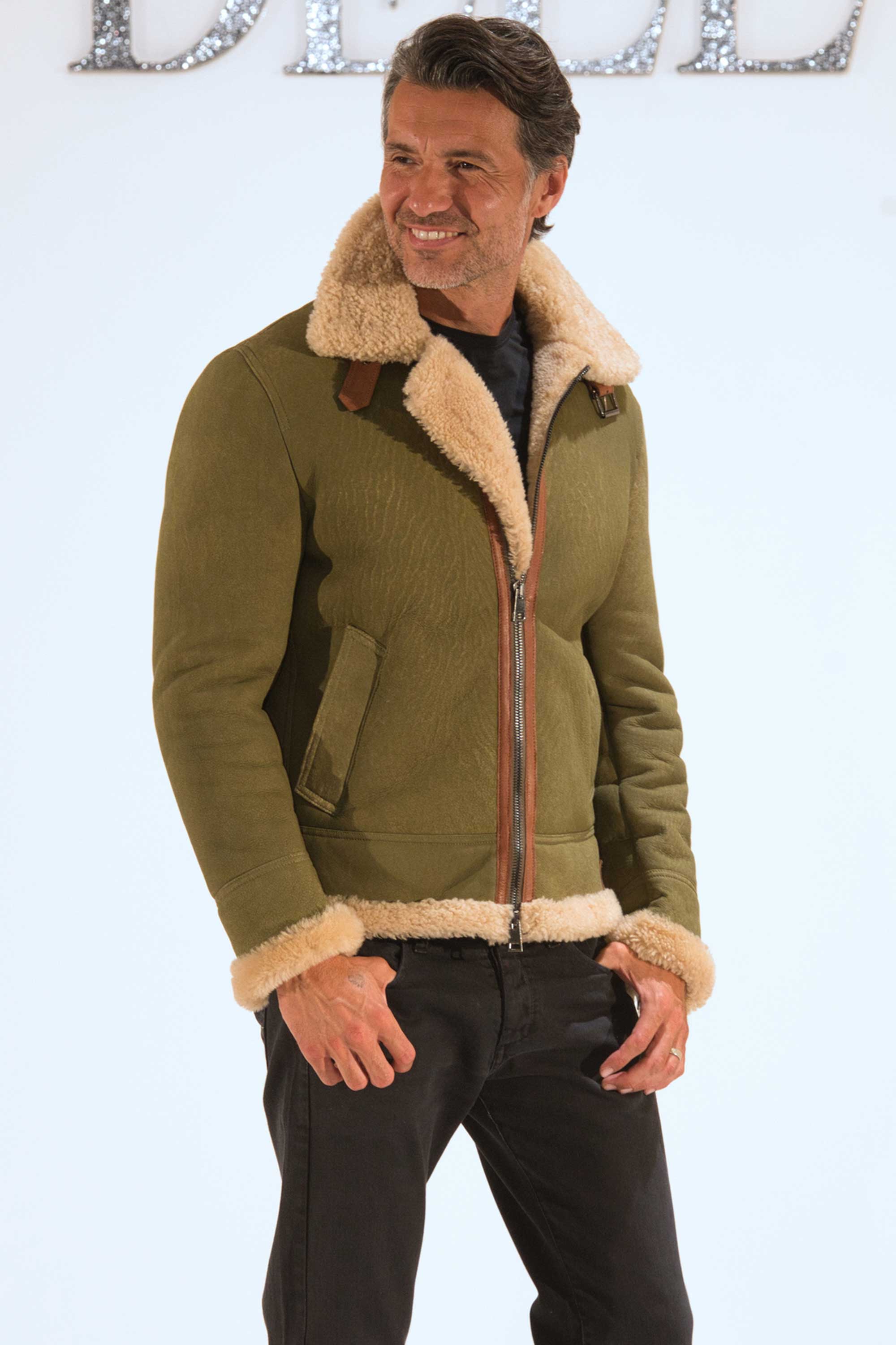 GIUBBINO SHEARLING E PELLE GIUBBINO SHEARLING E PELLE