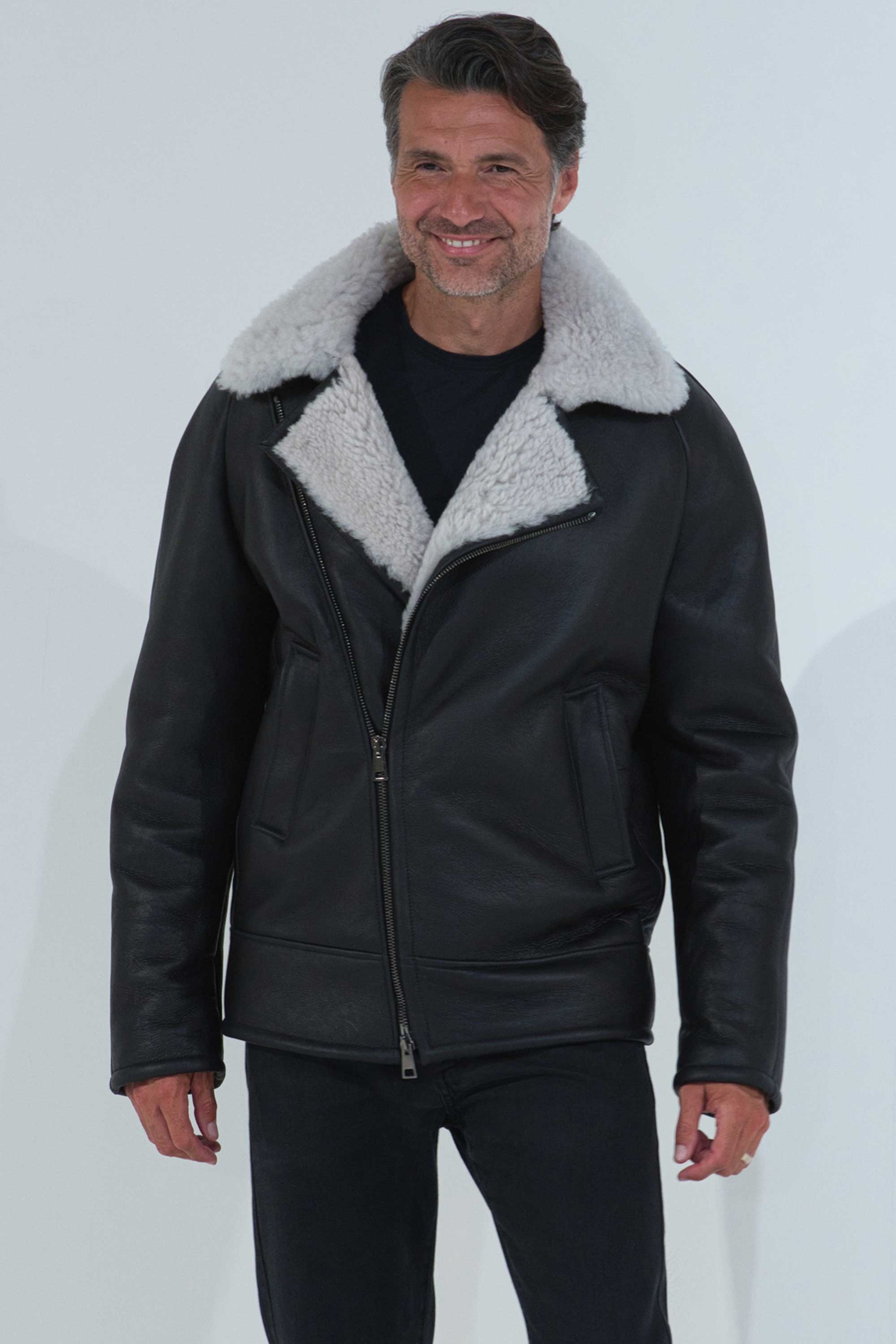 GIUBBOTTO SHEARLING NAPPATO GIUBBOTTO SHEARLING NAPPATO