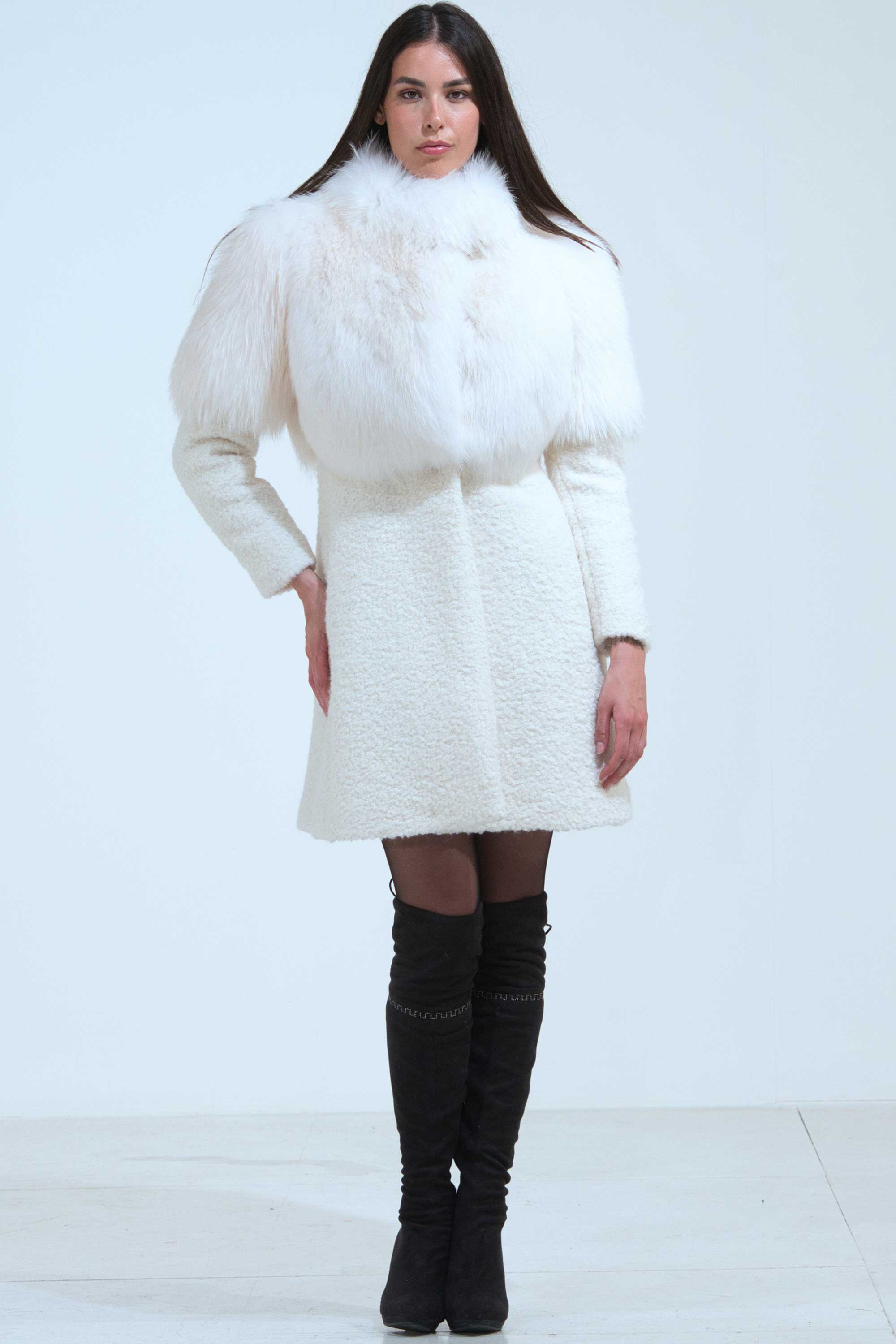 CAPPOTTINO SHEARLING E VOLPE CAPPOTTINO SHEARLING E VOLPE