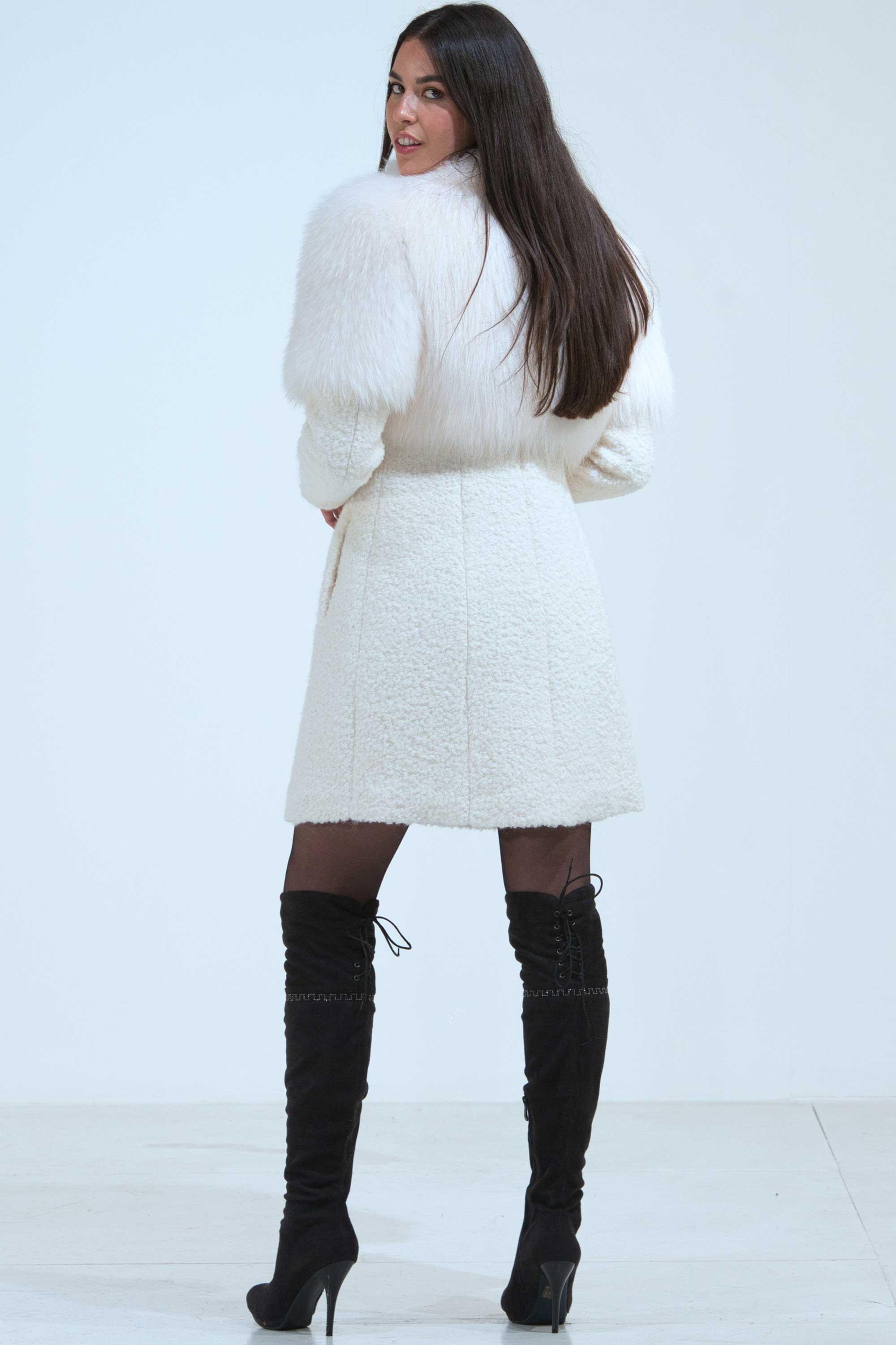CAPPOTTINO SHEARLING E VOLPE CAPPOTTINO SHEARLING E VOLPE