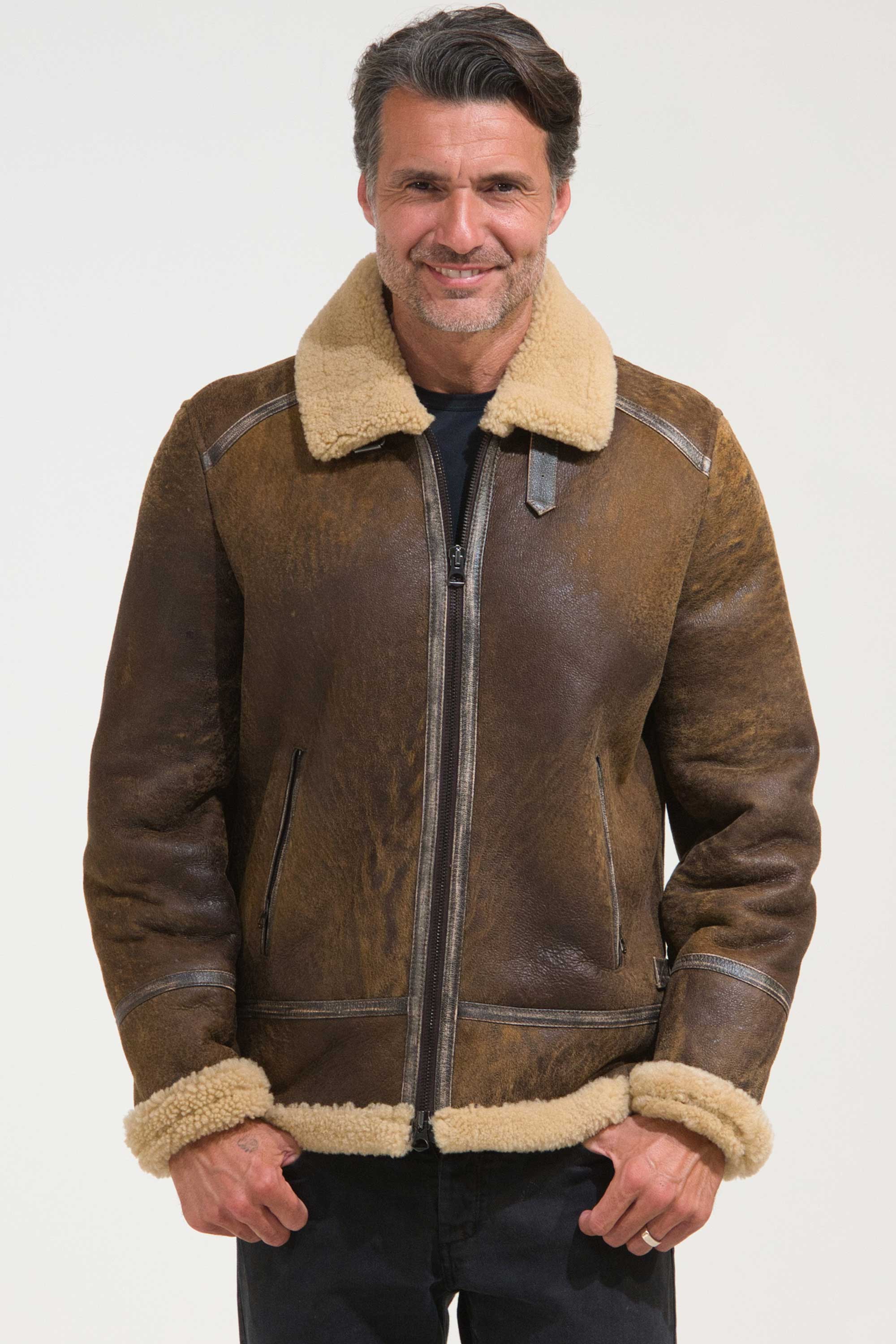 GIUBBOTTO SHEARLING GIUBBOTTO SHEARLING