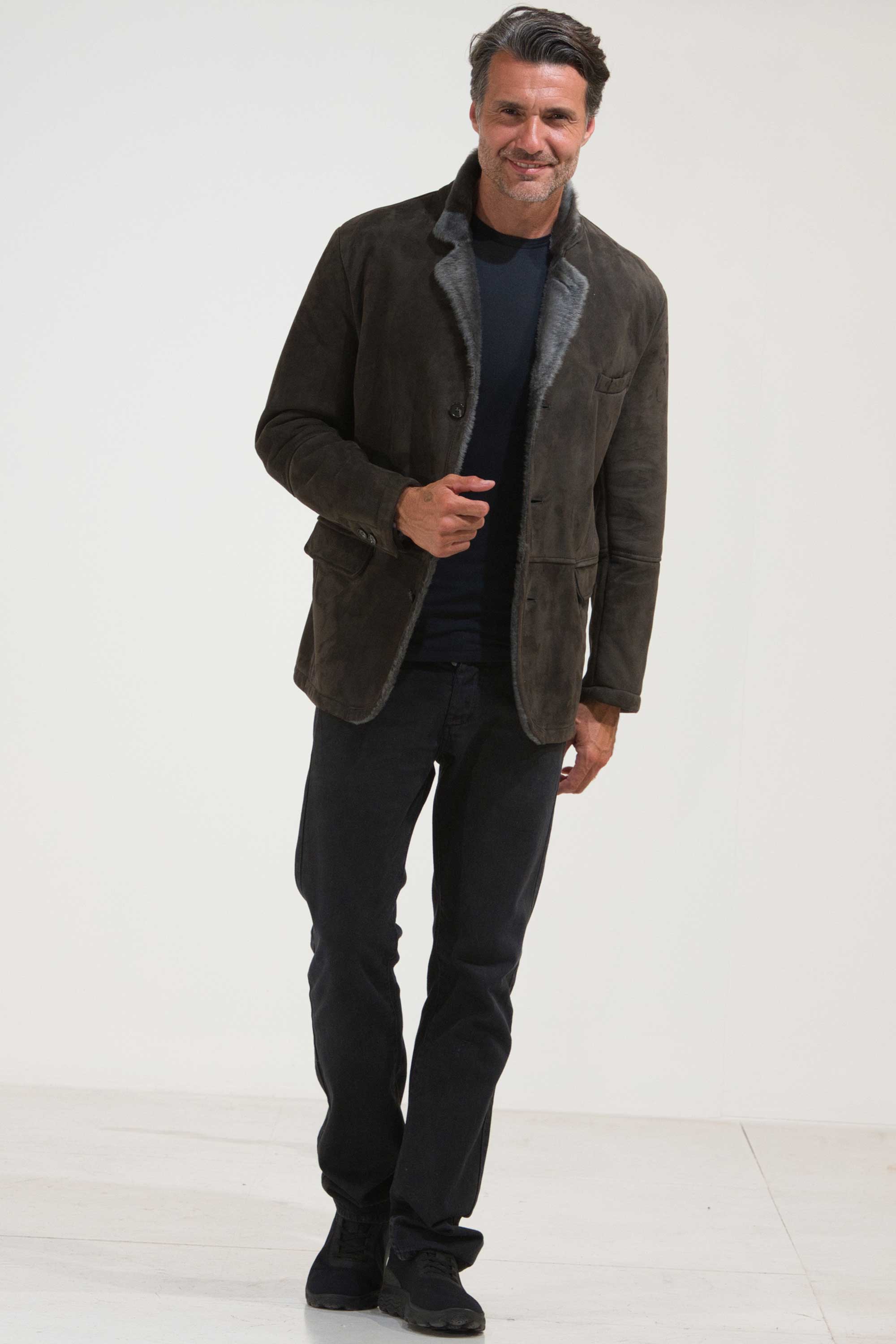 GIACCA SHEARLING BLAZER GIACCA SHEARLING BLAZER