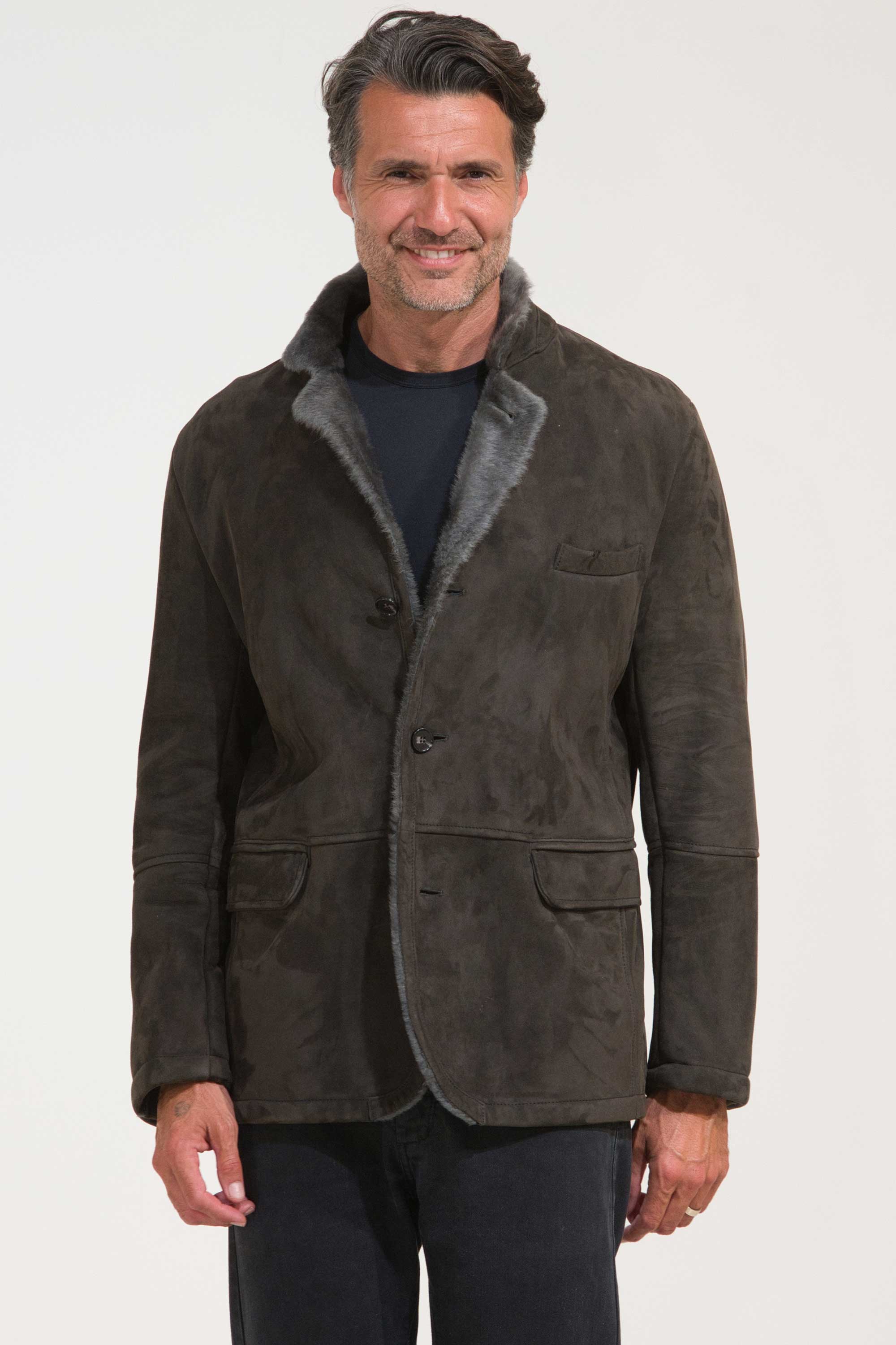 GIACCA SHEARLING BLAZER GIACCA SHEARLING BLAZER