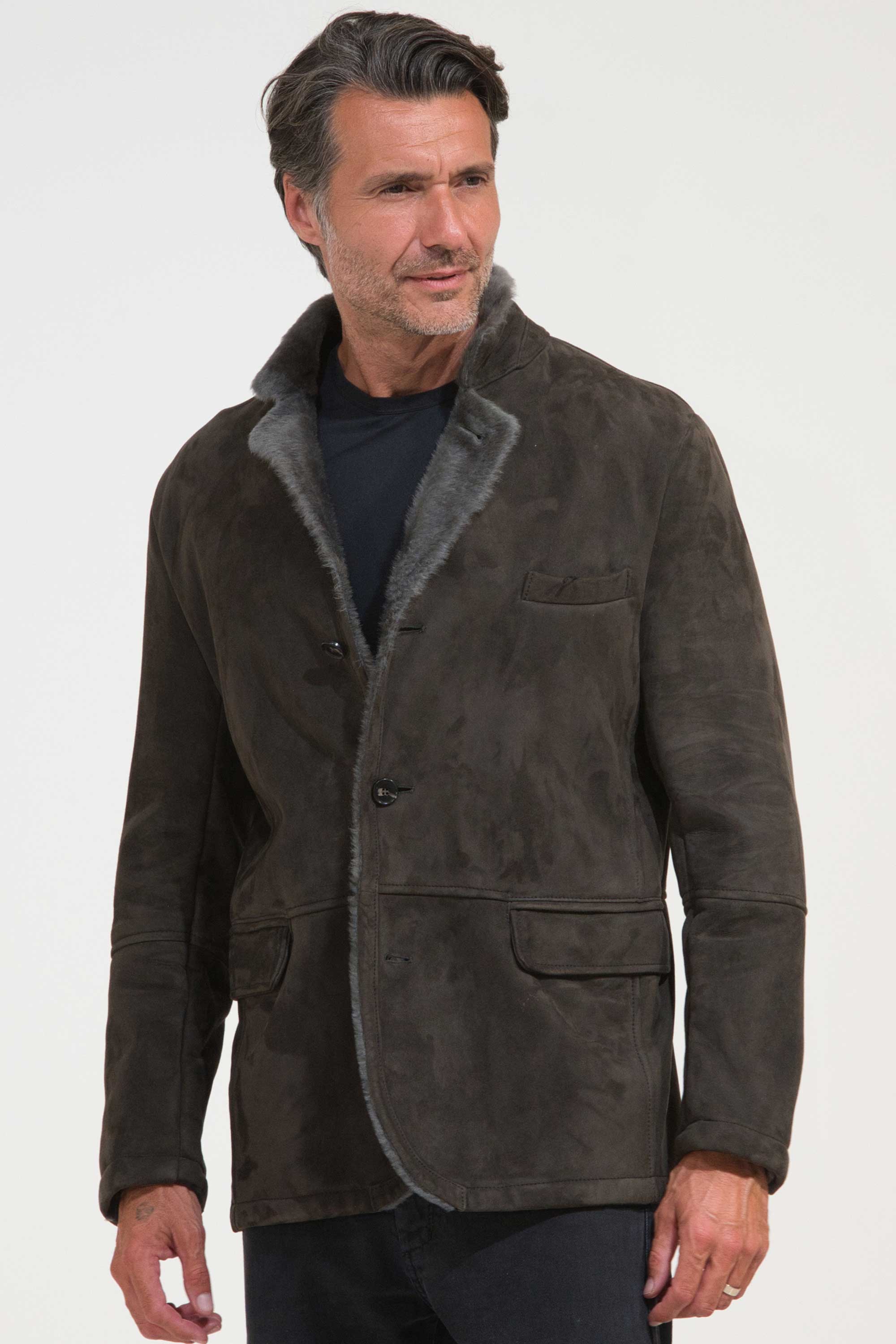 GIACCA SHEARLING BLAZER GIACCA SHEARLING BLAZER