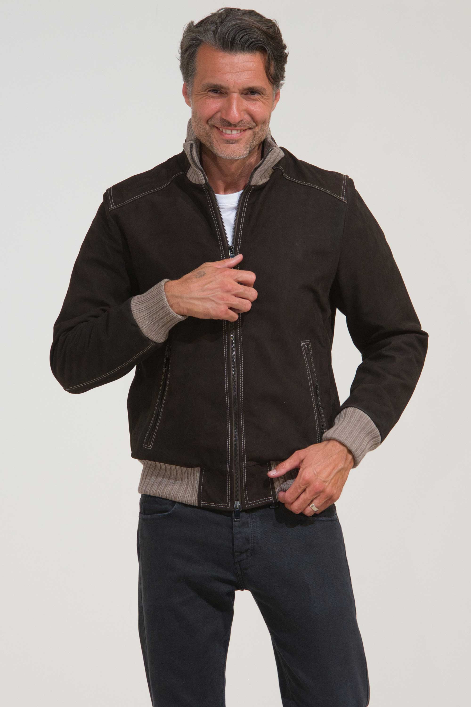 BOMBER SCAMOSCIATO BOMBER SCAMOSCIATO